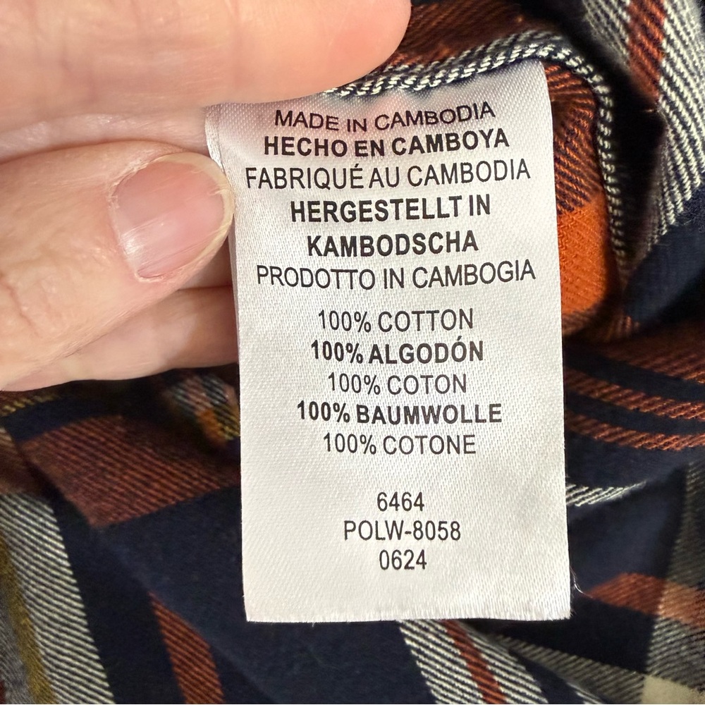 Legendary Whitetails plaid flannel shirt size 2X - Picture 9 of 9